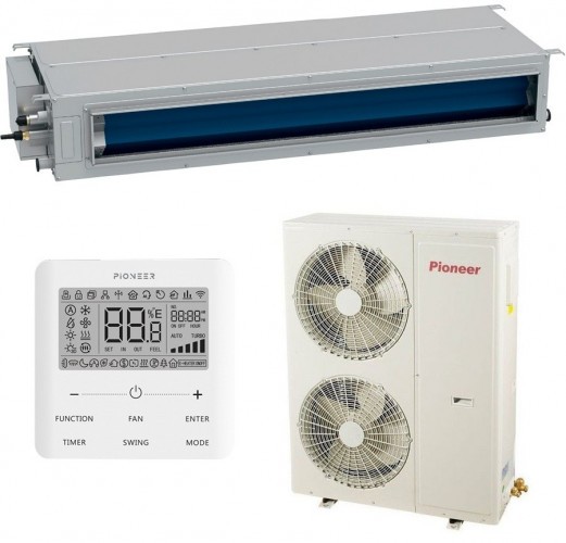 Канальный кондиционер Pioneer KFDI60GV/KONI60GV с зимним комплектом (-40)