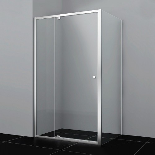 Душевая стенка WasserKRAFT Aula 100 11P10-RP100 профиль Хром стекло прозрачное