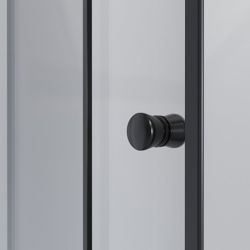 Душевой уголок Niagara Eco 120х90 NG-129-14QT профиль Черный стекло тонированное