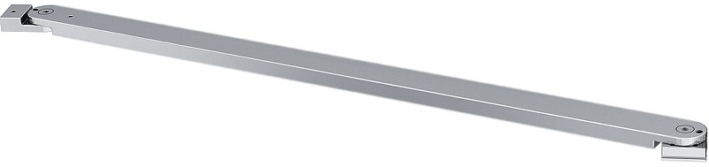 Шторка на ванну WasserKRAFT Main 80 41S02-80 Fixed профиль Хром стекло прозрачное
