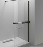 Душевая перегородка Vincea Walk-In HR 90 VSW-4HR900CLB профиль Черный матовый стекло прозрачное