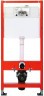 Комплект унитаза WeltWasser Merzbach 043 GL-WT 10000009939 с инсталляцией Tece Base 9400413 с сиденьем Микролифт и Белой клавишей смыва