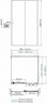 Душевой уголок WasserKRAFT Dill 110x80 61S14 профиль Черный матовый стекло прозрачное