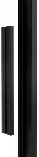 Душевой уголок Vincea Slim Soft 140х100 VSR-1SS1014CLB профиль Черный стекло прозрачное