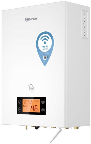 Электрический котёл отопления настенный Thermex Tesla 12-24 Wi-Fi двухконтурный