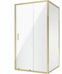 Душевой уголок Niagara Nova 100х80 NG-42-10AG-A80G профиль Холодное золото стекло прозрачное