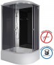 Душевая кабина Niagara Eco 100x80 L E100/80/40L/TN без гидромассажа