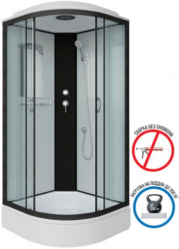 Душевая кабина Niagara Classic 90x90 NG-6701-14 без гидромассажа