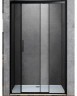 Душевая дверь Vincea Soft 120 VDS-3SO120CLB профиль Черный стекло прозрачное