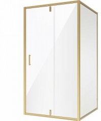 Душевой уголок Niagara Nova 110х100 NG-43-11AG-A100G профиль Холодное золото стекло прозрачное