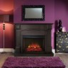 Электрокамин RealFlame Carolina 24/25,5 DN темный орех с очагом Evrika 25,5 LED