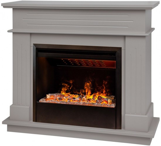 Электрокамин RealFlame Regent 26 BG кашемир с очагом 3D Helios 26 SBG