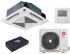 Кассетный кондиционер Kentatsu KSVB105HZAN1R/KSUNB105HZAN3