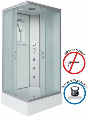 Душевая кабина Niagara Classic 90х80 NG-33984-14QG с гидромассажем