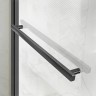 Душевой уголок Vincea Slim Soft 150x90 VSR-1SS9015CLGM профиль Вороненая сталь стекло прозрачное