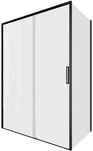 Душевой уголок Aquanet Pleasure Evo AE65-140x90-BT 140x90 324140 профиль Черный стекло прозрачное