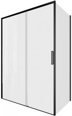Душевой уголок Aquanet Pleasure Evo AE65-140x90-BT 140x90 324140 профиль Черный стекло прозрачное