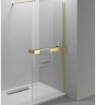 Душевая перегородка Vincea Walk-In HR 90 VSW-4HR900CLG профиль Брашированное золото стекло прозрачное