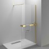 Душевая перегородка Vincea Walk-In HR 90 VSW-4HR900CLG профиль Брашированное золото стекло прозрачное