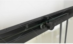 Шторка на ванну RGW Screens SC-45B 180x150 34114518-14 профиль Черный стекло прозрачное