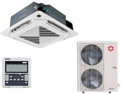 Кассетный кондиционер Kentatsu KSVT176HFAN3/KSUT176HFAN3 с зимним комплектом (-40)