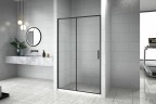 Душевая дверь Aquanet Pleasure Evo AE65-N120-BT 120 312537 профиль Черный стекло прозрачное