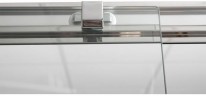 Душевой уголок Aquanet Delta NPE1131 140x80 профиль Хром, стекло прозрачное