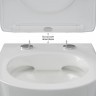 Унитаз Berges Vita Rimless 082255 подвесной с сиденьем Микролифт