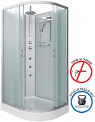 Душевая кабина Niagara Classic 120x80 L NG-3312-14LBKTG с гидромассажем