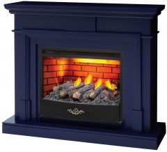 Электрокамин RealFlame Marco 25,5/26 NB индиго с очагом 3D Firestar 25,5