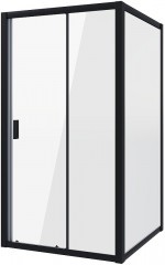 Душевой уголок Niagara Nova 110х70 NG-82-11AB-A70B профиль Черный стекло прозрачное