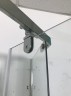 Душевой уголок Ceruttispa Chika ZP91T 90x90 профиль Хром стекло прозрачное
