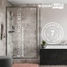 Душевой уголок WasserKRAFT Main 110x90 41S15 профиль Серебристый стекло прозрачное
