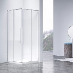 Душевой уголок Vincea Slim-N 100x80 VSS-4SN8010CL профиль Хром стекло прозрачное