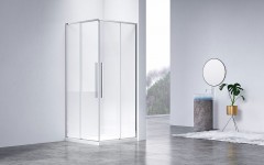 Душевой уголок Vincea Slim-N 100x80 VSS-4SN8010CL профиль Хром стекло прозрачное