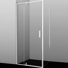 Душевой уголок WasserKRAFT Neime 90x100 19P18 профиль Белый матовый стекло прозрачное