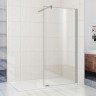 Душевая перегородка WeltWasser WW400 G-1 90 10000002938 профиль Хром стекло прозрачное
