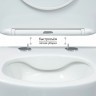 Комплект унитаза Berges Ventas Rimless с инсталляцией Novum 043344 с сиденьем Микролифт и Черной SoftTouch клавишей смыва