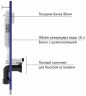 Комплект унитаза Berges Ventas Rimless с инсталляцией Novum 043344 с сиденьем Микролифт и Черной SoftTouch клавишей смыва