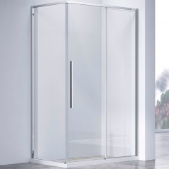 Душевой уголок Vincea Slim-N 120x90 VSR-4SN9012CL профиль Хром стекло прозрачное