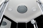 Душевая кабина Deto BМ4510 с гидромассажем и электрикой BLACK