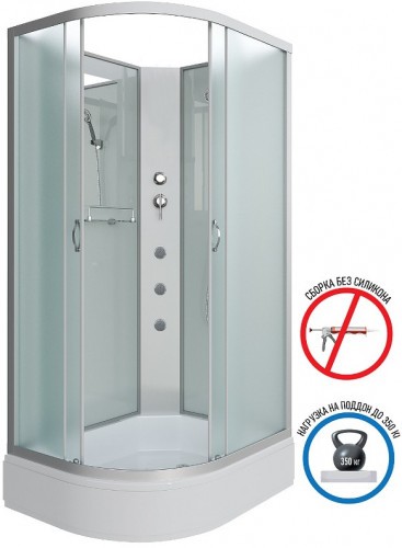 Душевая кабина Niagara Classic 130х90 R NG-33394-14RBKG с гидромассажем