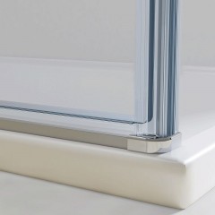 Душевой уголок Vincea Extra 90х90 VSR-1E809090CL профиль Хром стекло прозрачное