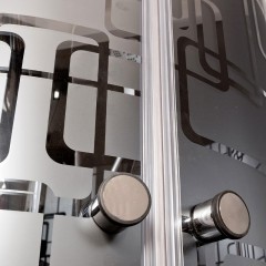 Душевая кабина Deto BМ4510 с электрикой BLACK