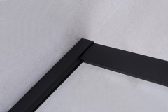 Душевой уголок Niagara Nova NG-6811-08 BLACK 120х90 профиль Черный стекло прозрачное