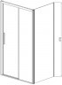 Душевой уголок Vincea Soft 130x90 VSR-3SO9013CLGM профиль Вороненая сталь стекло прозрачное