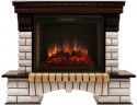 Электрокамин RealFlame Country 26 AO античный дуб с очагом Epsilon 26 S IR