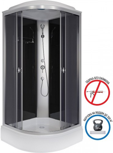 Душевая кабина Niagara Eco 90x90 E90/26/TN без гидромассажа