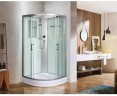 Душевая кабина WeltWasser WW500 Werra 901 90x90 10000003223 профиль Хром стекло прозрачное