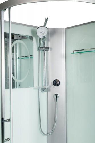 Душевая кабина WeltWasser WW500 Werra 901 90x90 10000003223 профиль Хром стекло прозрачное
